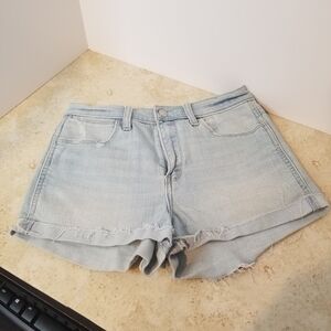 Abercrombie & Fitch Highrise denim shorts